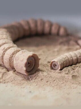 Dune Flexi Sandworm. Print in Place. Support Free. is a beautifully designed 3D